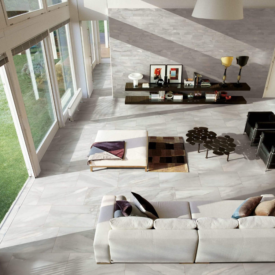 Happy-Floors-Bardiglio-3-x-12-Rectified-Polished-Porcelain-Tile-Sale-Bianco