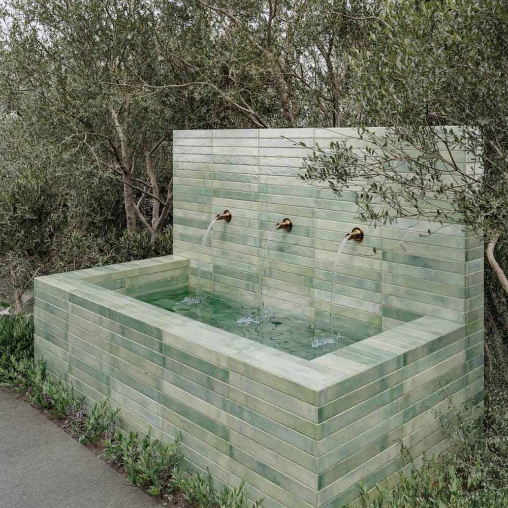 Bedrosians Chroma 2" x 18" Glossy Porcelain Field Tile