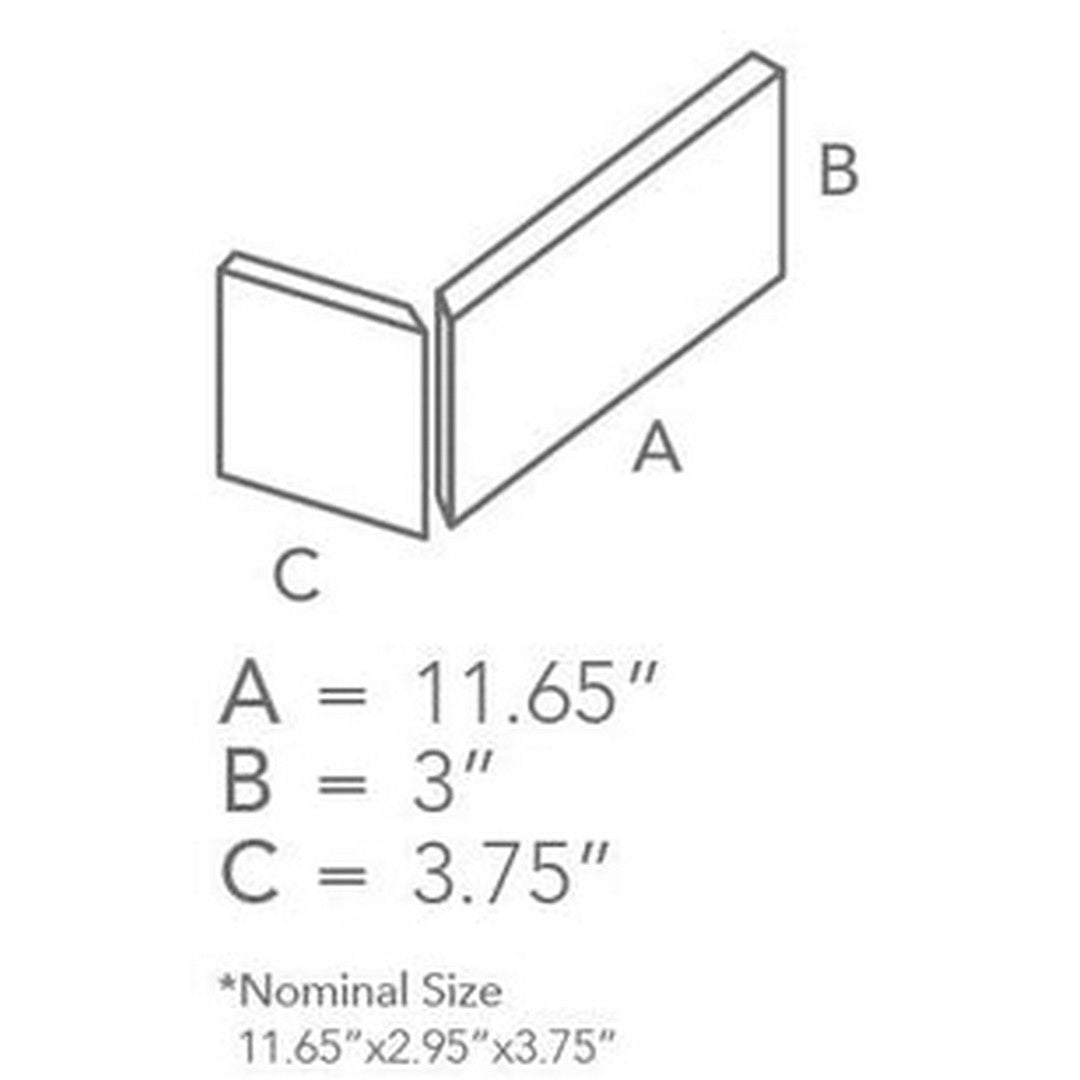 Landmark-Ceramics-Brick-World-London-11.65-x-2.95-x-3.75-Matte-Porcelain-Smart-Corner-Sand