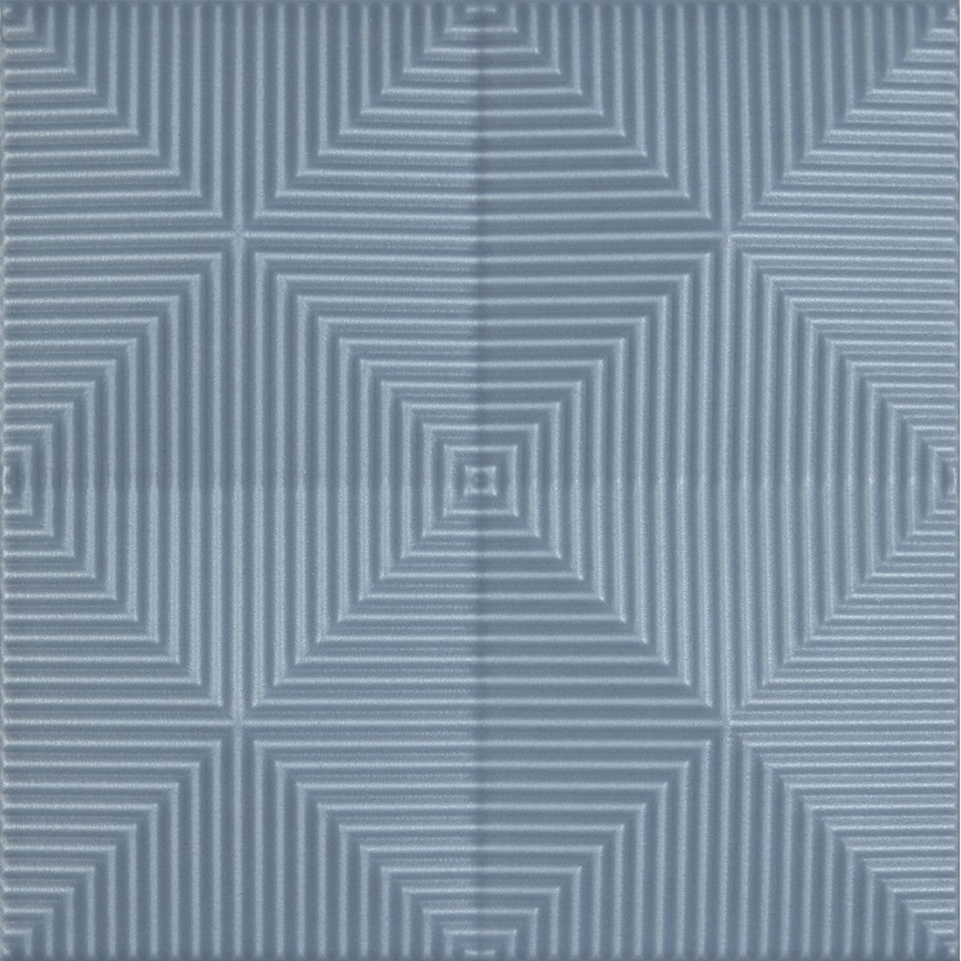 Emser Prismara 6" x 6" Matte Dynamic 3D Mini Ceramic Wall Tile
