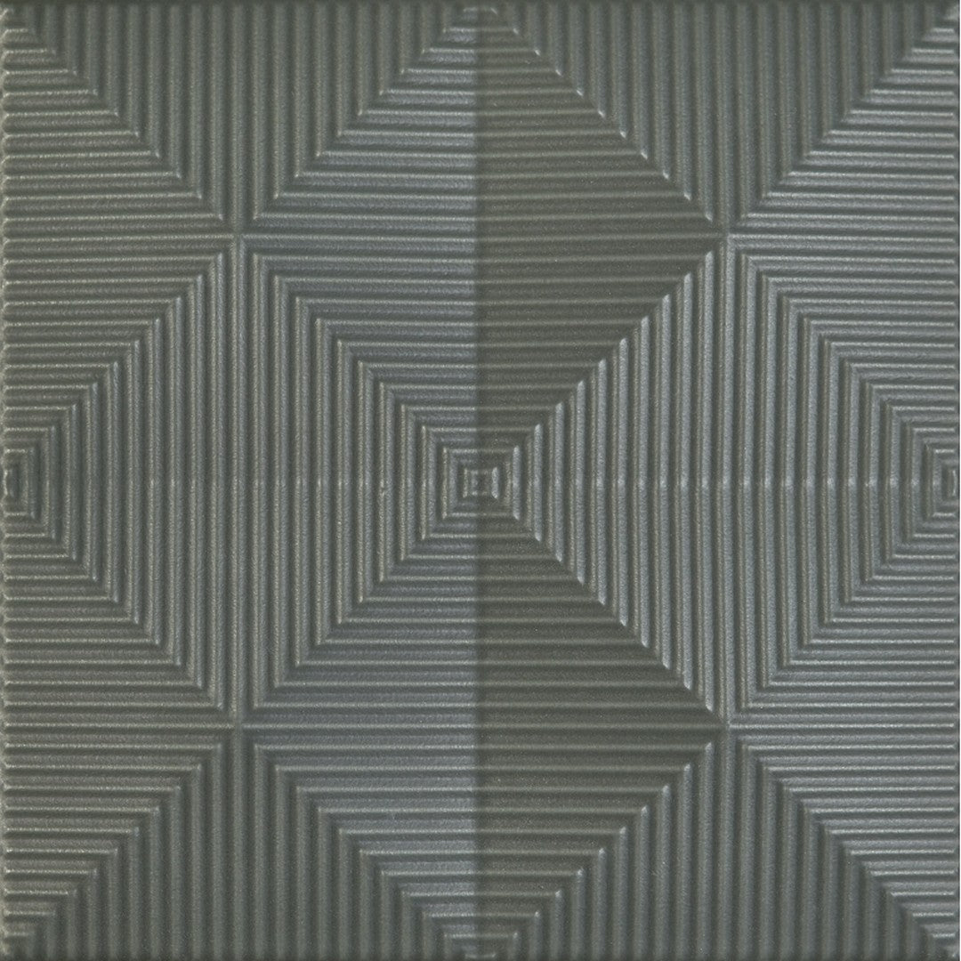 Emser Prismara 6" x 6" Matte Dynamic 3D Mini Ceramic Wall Tile