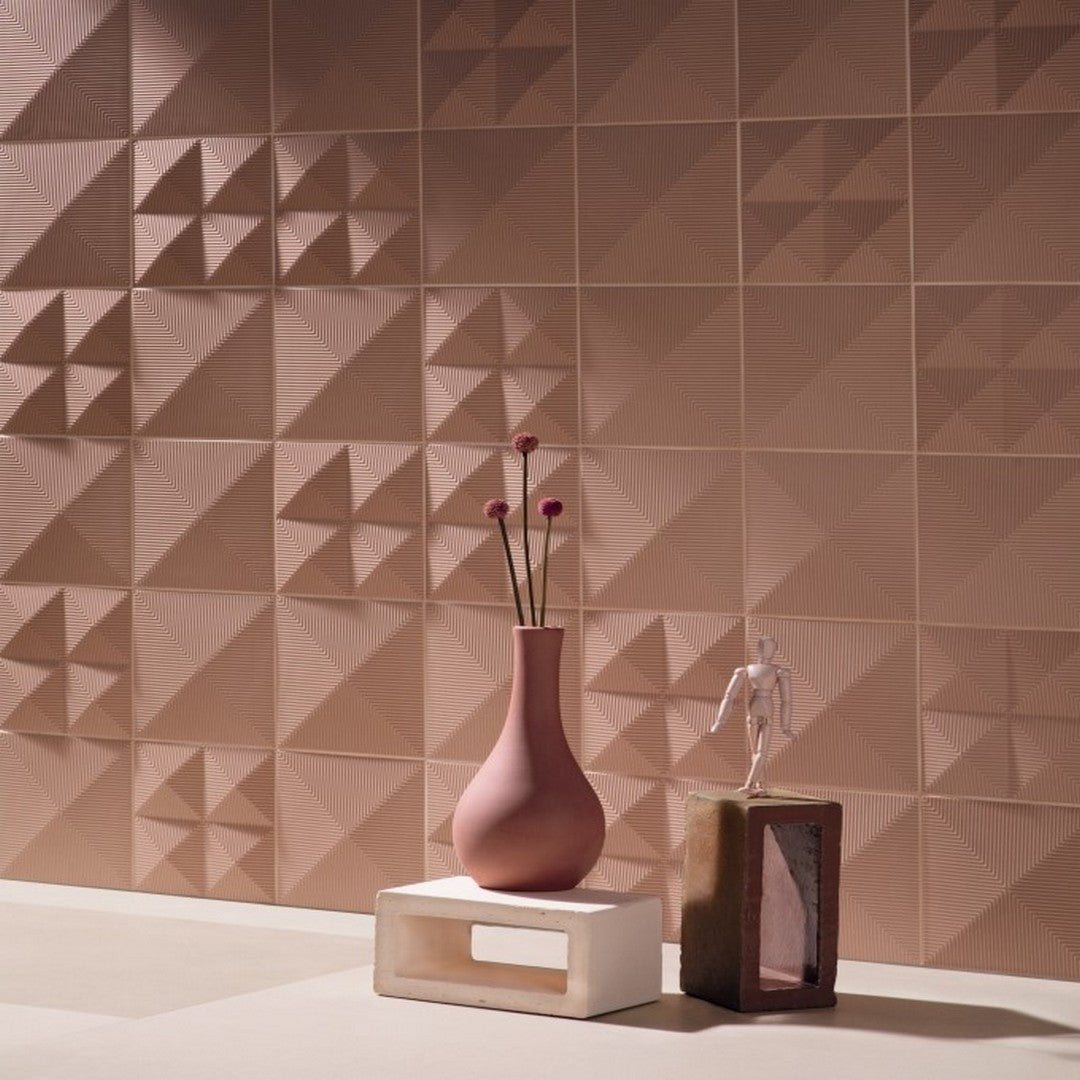 Emser-Prismara-6-x-6-Matte-Dynamic-3D-Ceramic-Wall-Tile-Rose