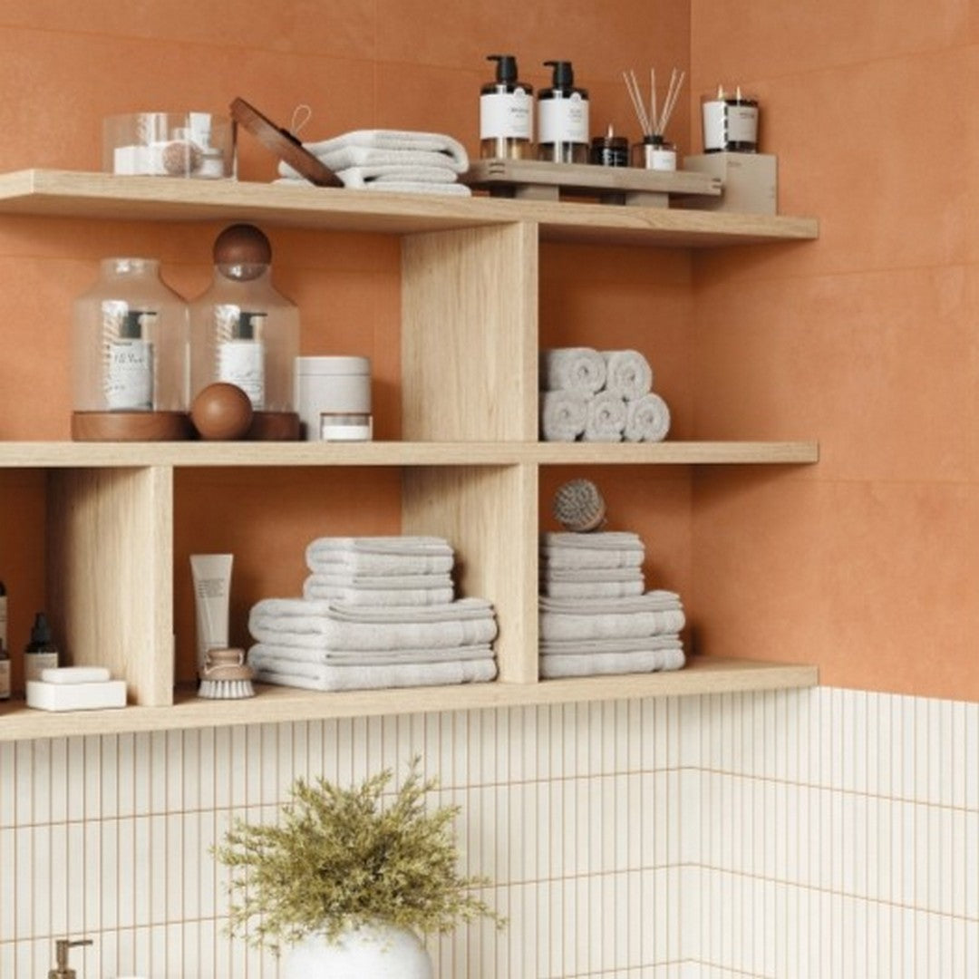 Emser-Agio-12-x-12-Rectified-Matte-1x6-Stack-Porcelain-Mosaic-Bianco