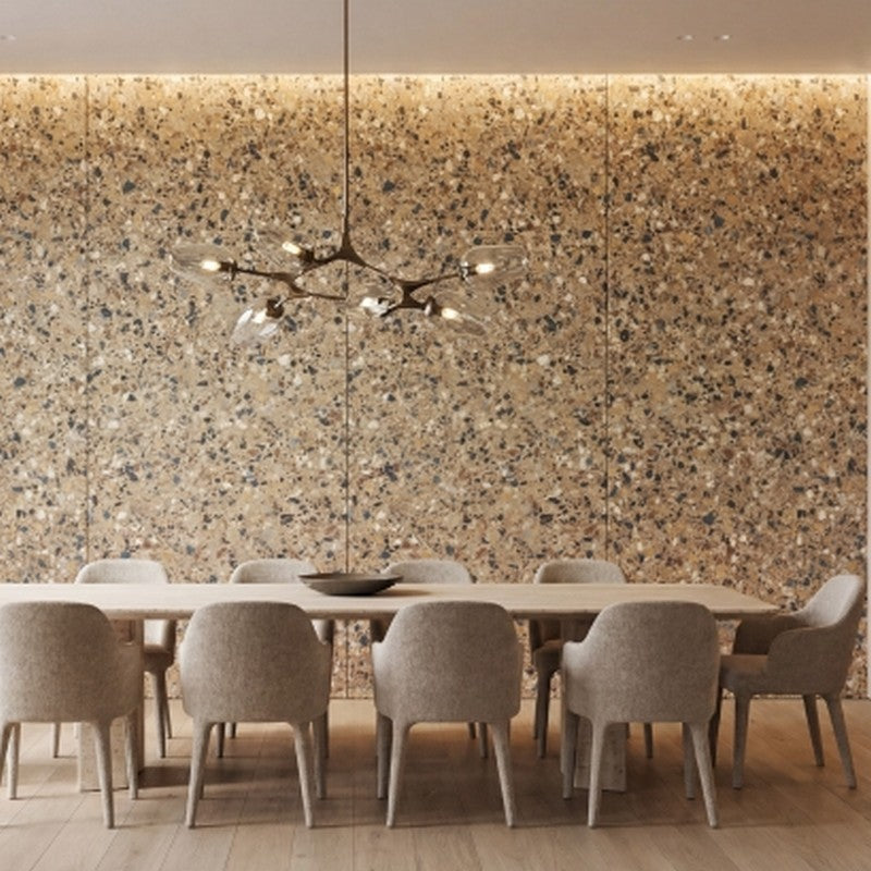 Emser-Milzetti-47-x-110-Rectified-Brushed-Porcelain-Thin-Tile-Pebble-Amber