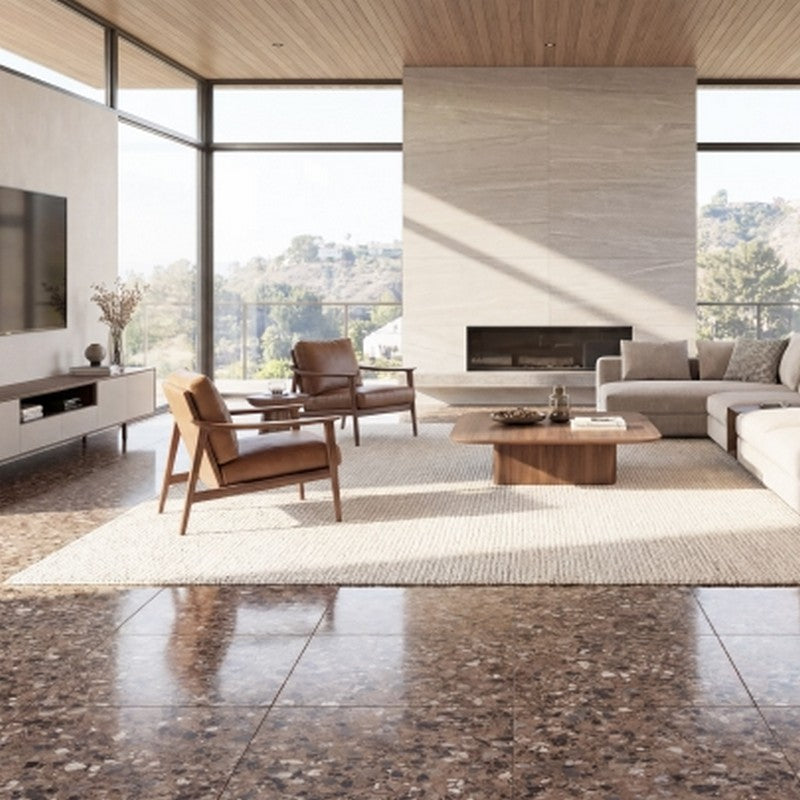 Emser-Milzetti-24-x-24-Rectified-Polished-Porcelain-Tile-Pebble-Cocoa
