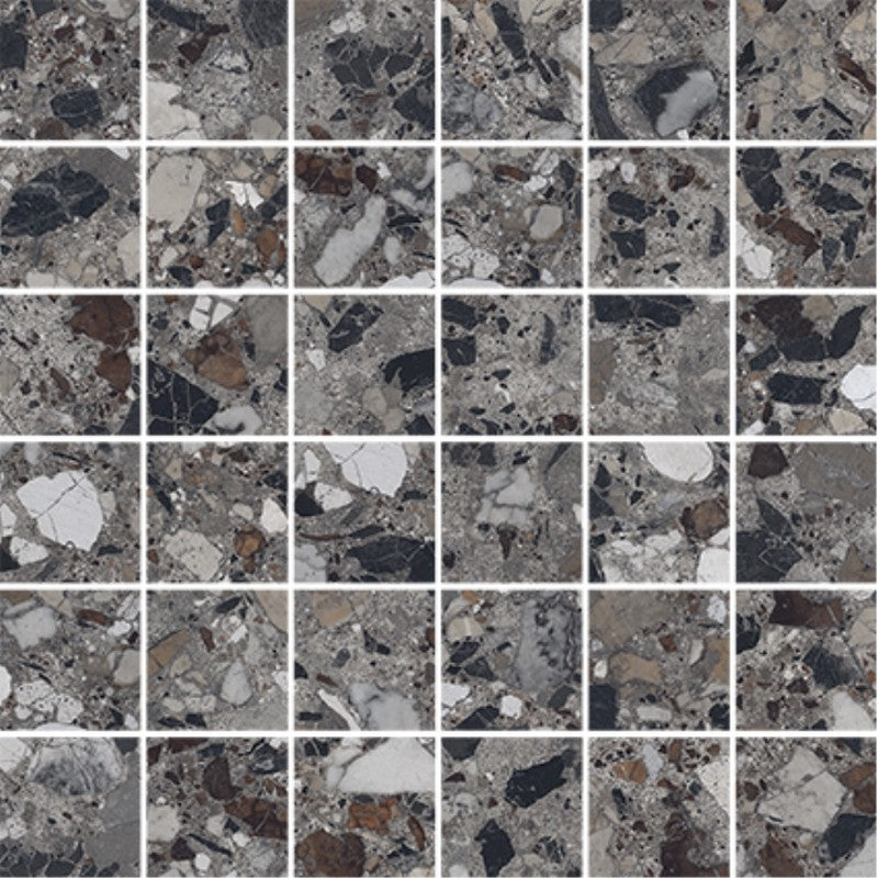 Emser Milzetti 12" x 12" Rectified Polished Porcelain 2" Mosaic