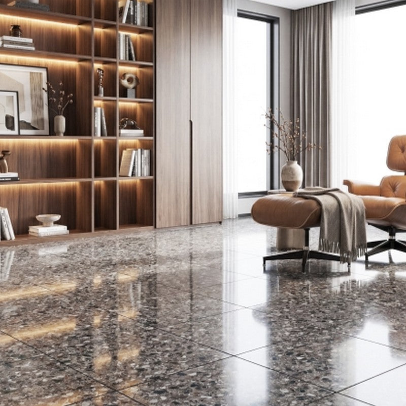 Emser-Milzetti-24-x-24-Rectified-Polished-Porcelain-Tile-Pebble-Dark