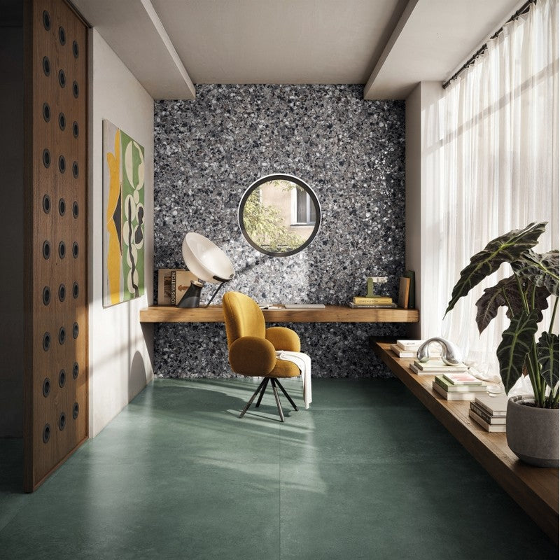 Emser-Milzetti-47-x-47-Rectified-Brushed-Porcelain-Tile-Pebble-Dark