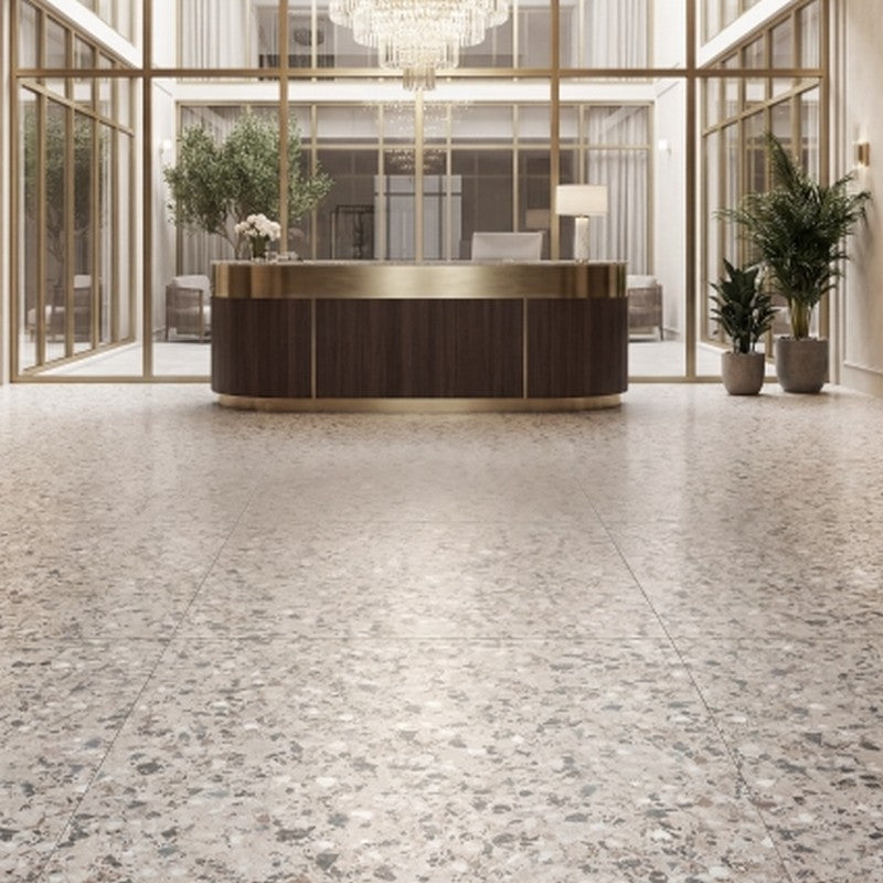 Emser-Milzetti-47-x-47-Rectified-Brushed-Porcelain-Tile-Pebble-Frost
