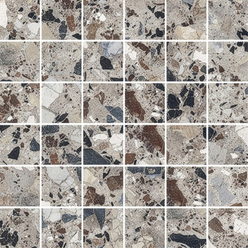 Emser Milzetti 12" x 12" Rectified Polished Porcelain 2" Mosaic
