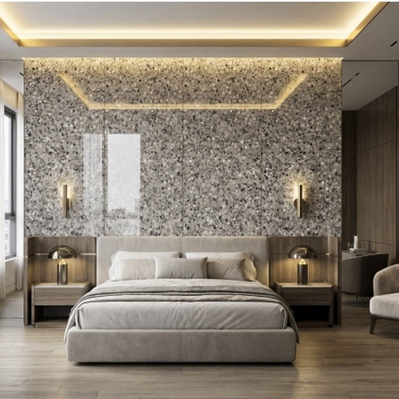 Emser-Milzetti-47-x-110-Rectified-Polished-Porcelain-Thin-Tile-Pebble-Silver