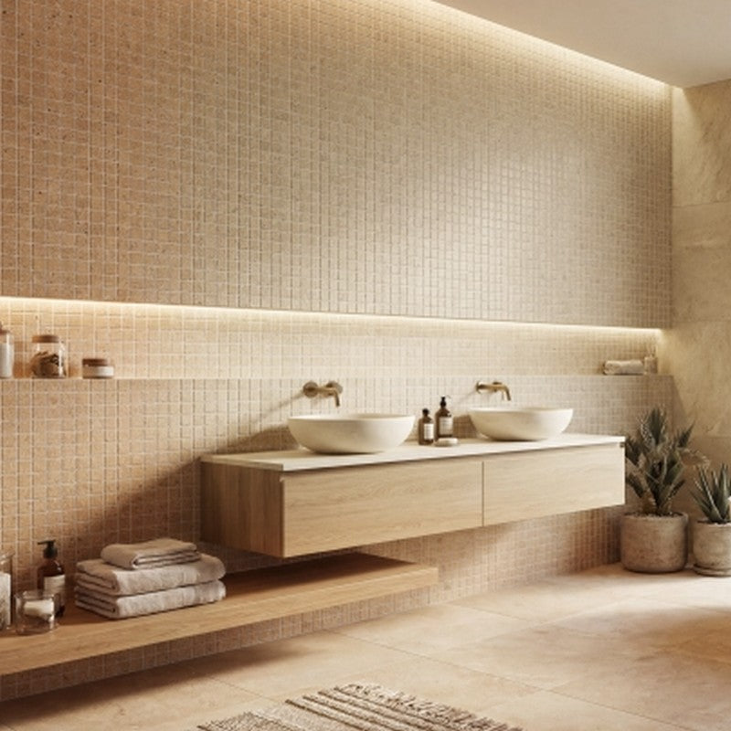 Emser-Milzetti-12-x-12-Rectified-Matte-Porcelain-2-Mosaic-Soft-Amber