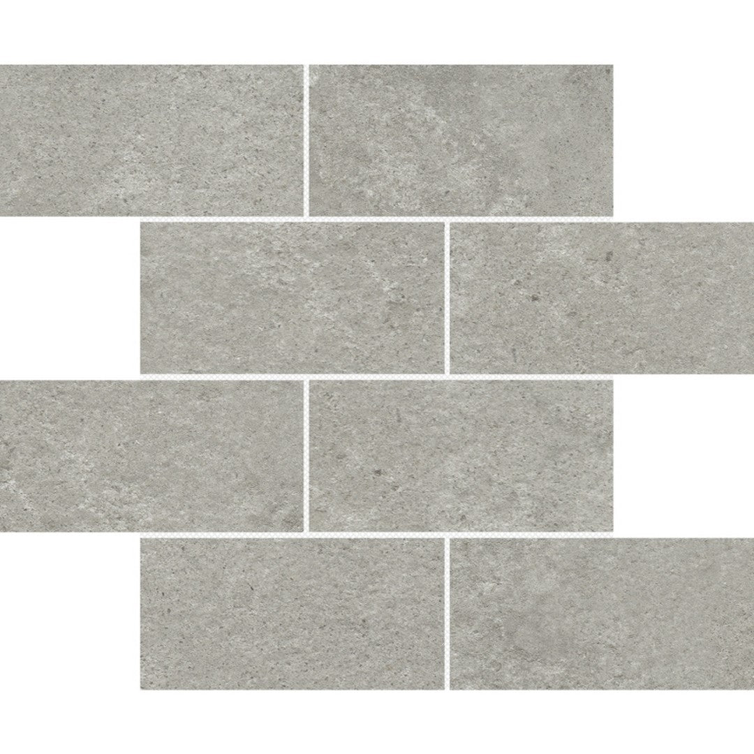 Emser Perenne 12" x 12" Matte 3x6" Offset Porcelain Mosaic