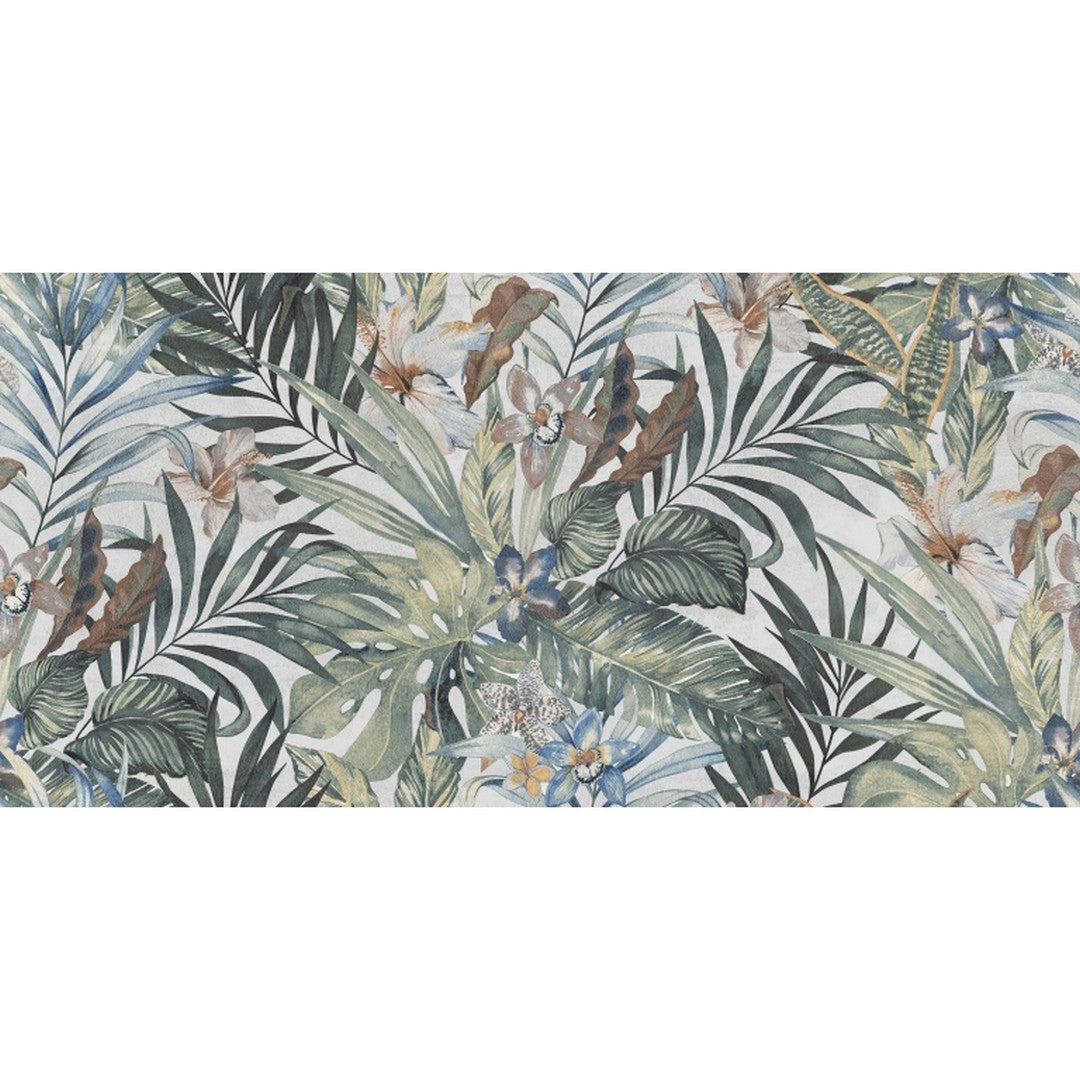 Emser Piante 23" x 47" Rectified Matte Deco Porcelain Wall Tile