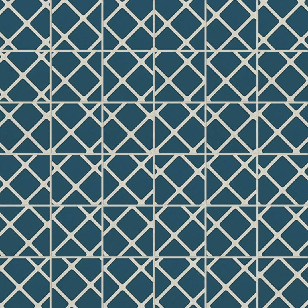 Emser Vectora 12" x 12" Rectified Glossy Porcelain 2" Mosaic