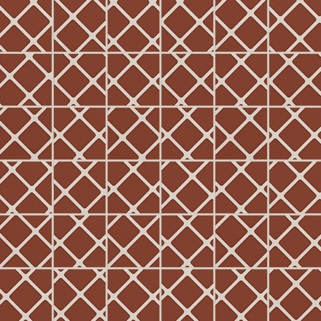 Emser Vectora 12" x 12" Rectified Glossy Porcelain 2" Mosaic