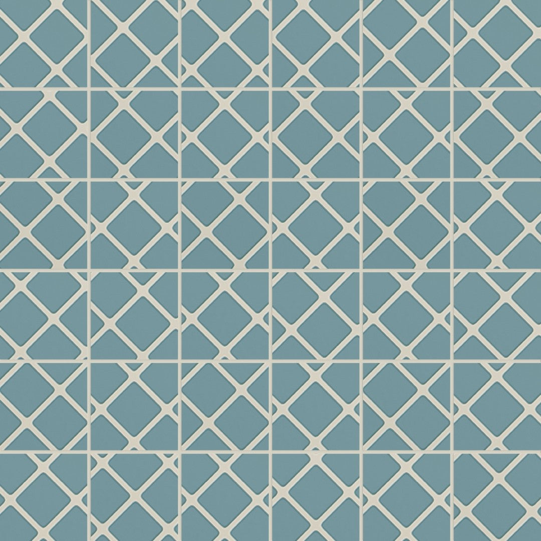 Emser Vectora 12" x 12" Rectified Glossy Porcelain 2" Mosaic