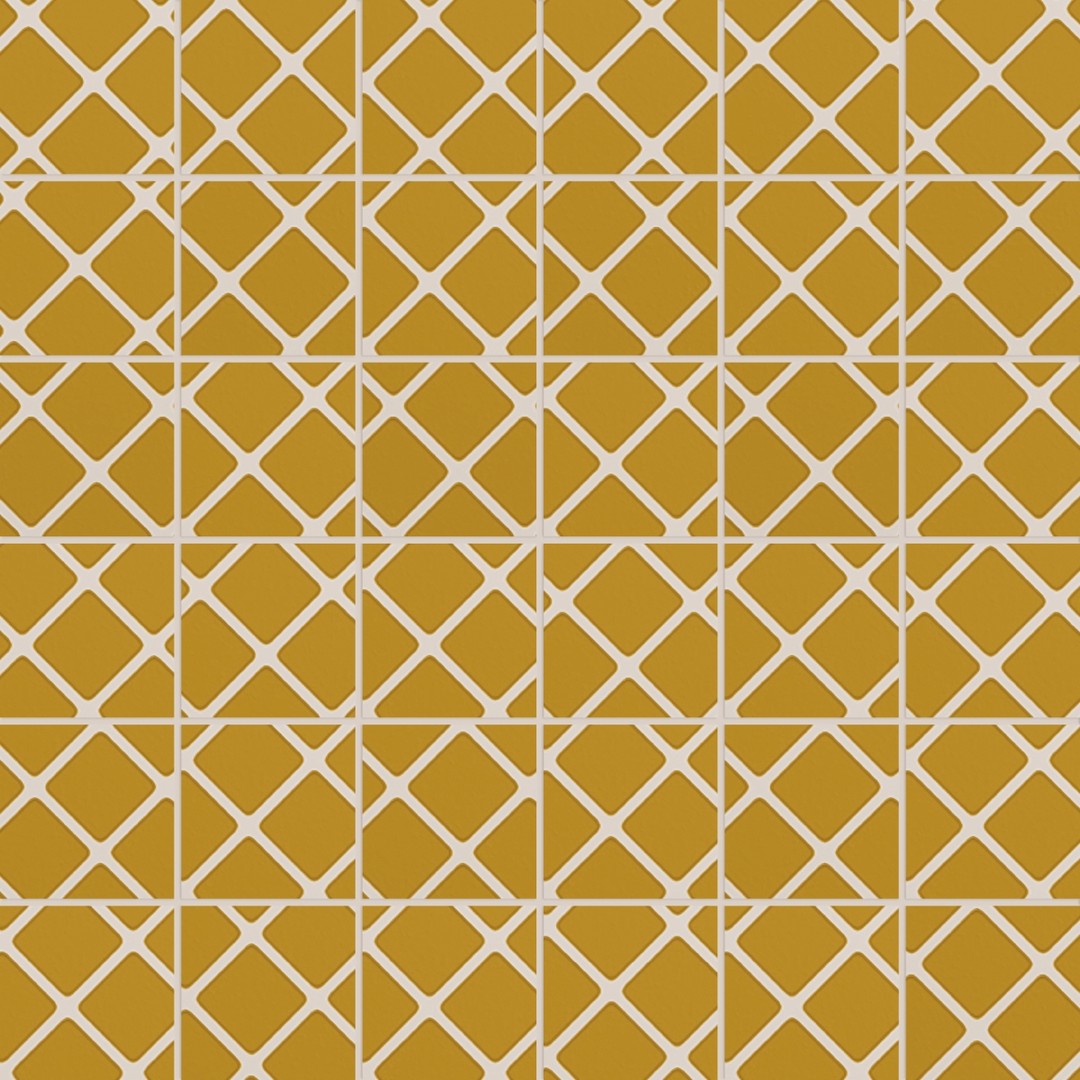Emser Vectora 12" x 12" Rectified Glossy Porcelain 2" Mosaic