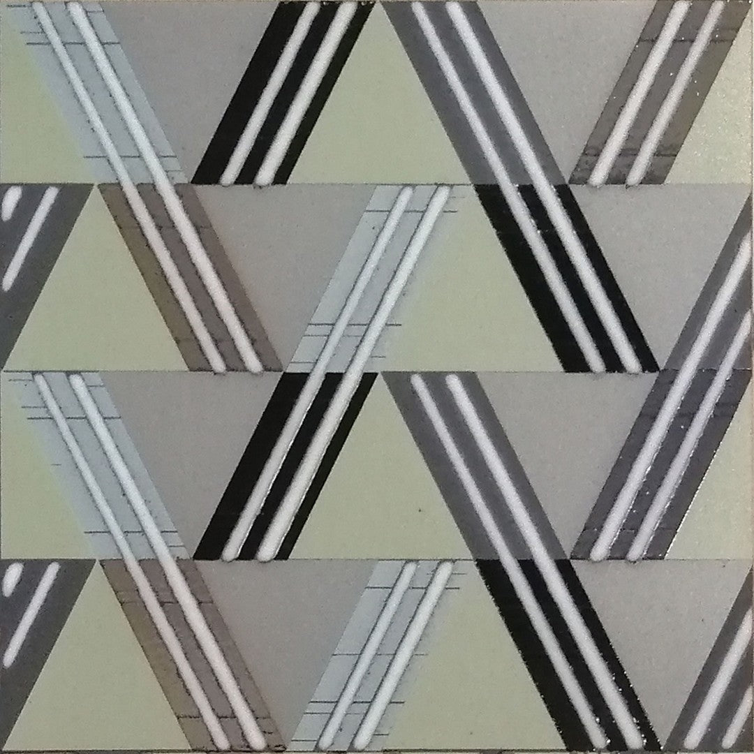 Emser Vero 8" x 8" Rectified Satin Zag Porcelain Wall Tile