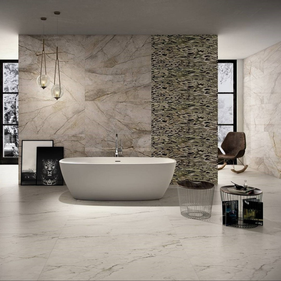 Emser-Zambia-47-x-109-Rectified-Glossy-Deco-Thin-Porcelain-Tile-Leopard