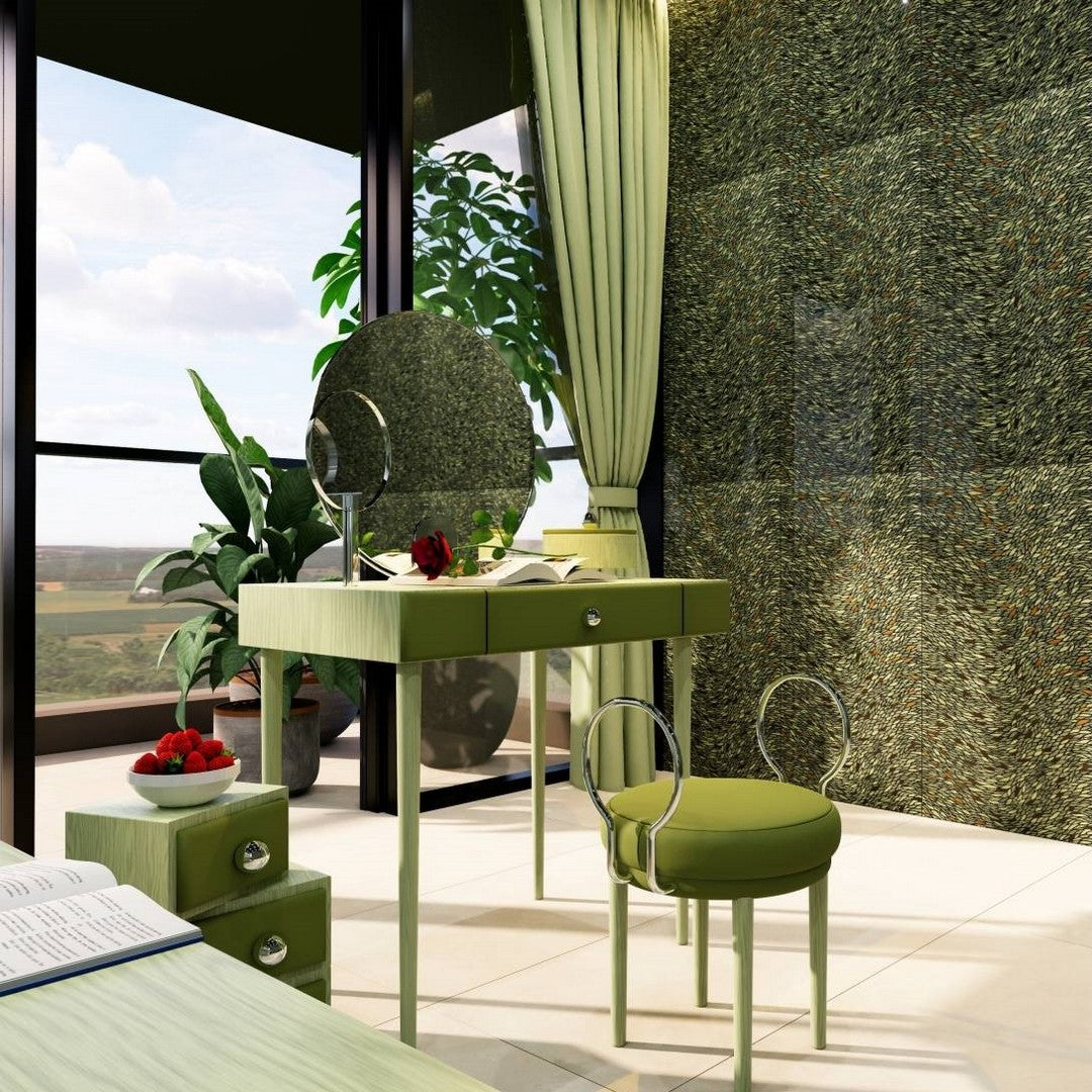 Emser-Zambia-24-x-47-Rectified-Glossy-Deco-Porcelain-Tile-Parrot