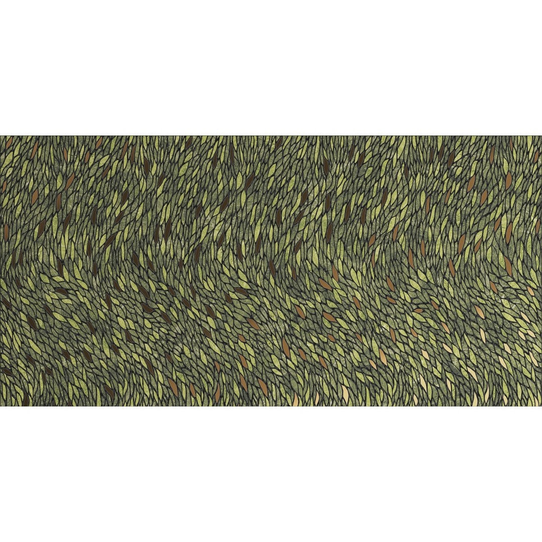 Emser Zambia 47" x 109" Rectified Glossy Deco Thin Porcelain Tile