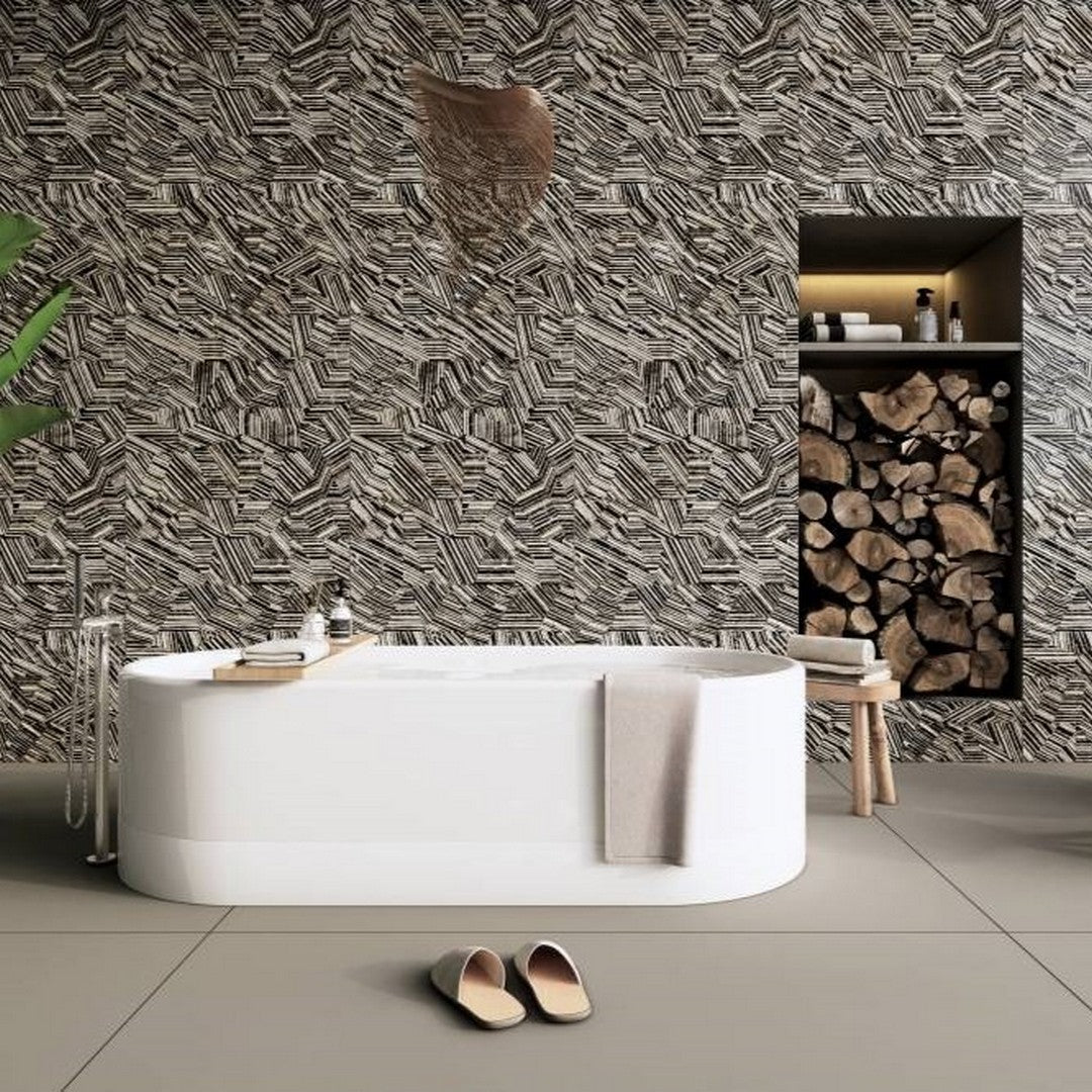 Emser-Zambia-24-x-47-Rectified-Glossy-Deco-Porcelain-Tile-Snake