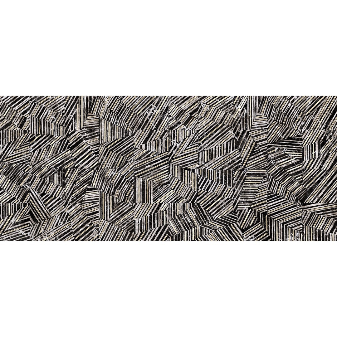 Emser Zambia 47" x 109" Rectified Glossy Deco Thin Porcelain Tile