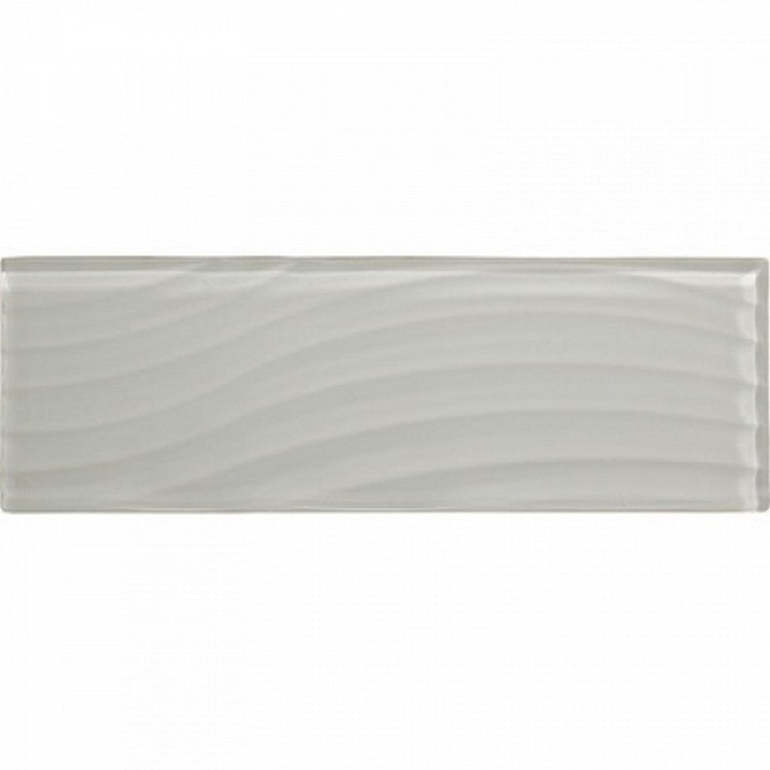 American Olean Color Appeal Abstracts 4" x 12" Textured Wavy Glass Tile