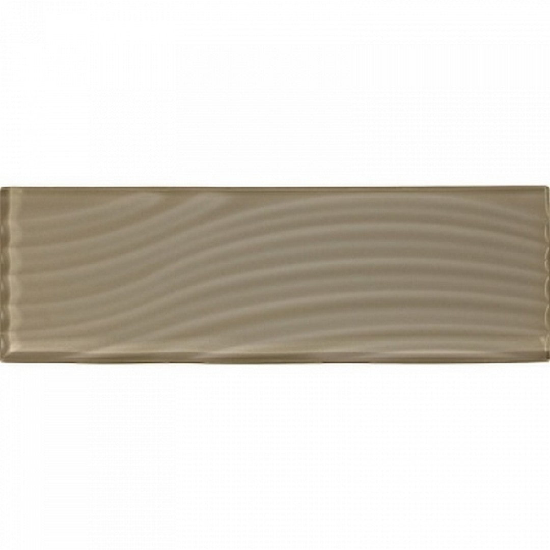 American Olean Color Appeal Abstracts 4" x 12" Textured Wavy Glass Tile