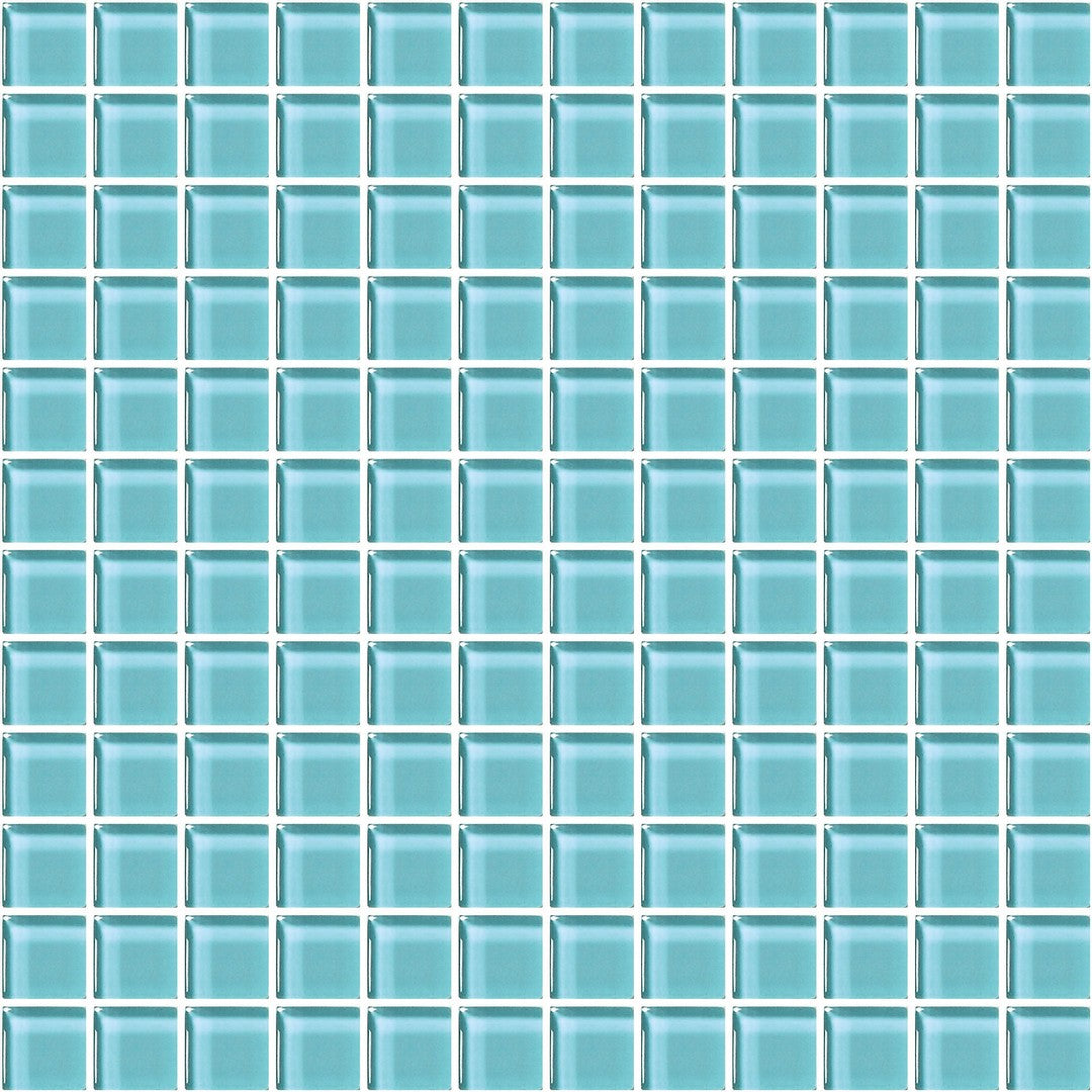 American Olean Color Appeal Glossy 12" x 12" Mainstram Glass Mosaic