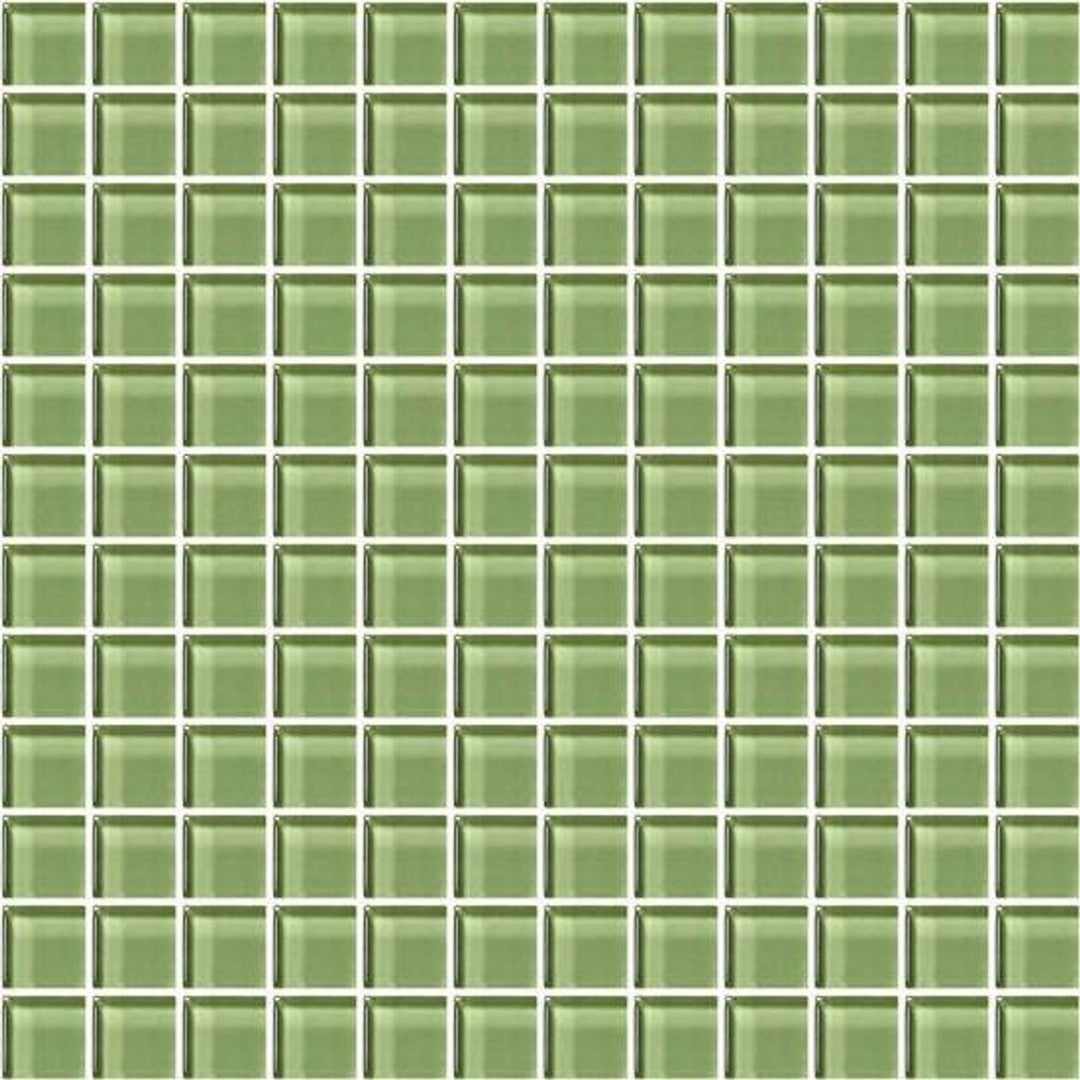 American Olean Color Appeal 12x12 Glass Mosaic Tile n 1x1 Square