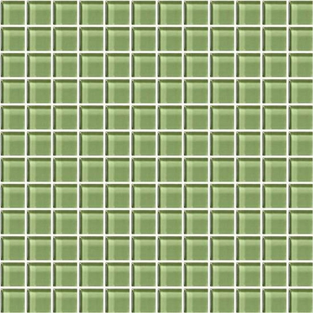 American Olean Color Appeal Glossy 12" x 12" Mainstram Glass Mosaic