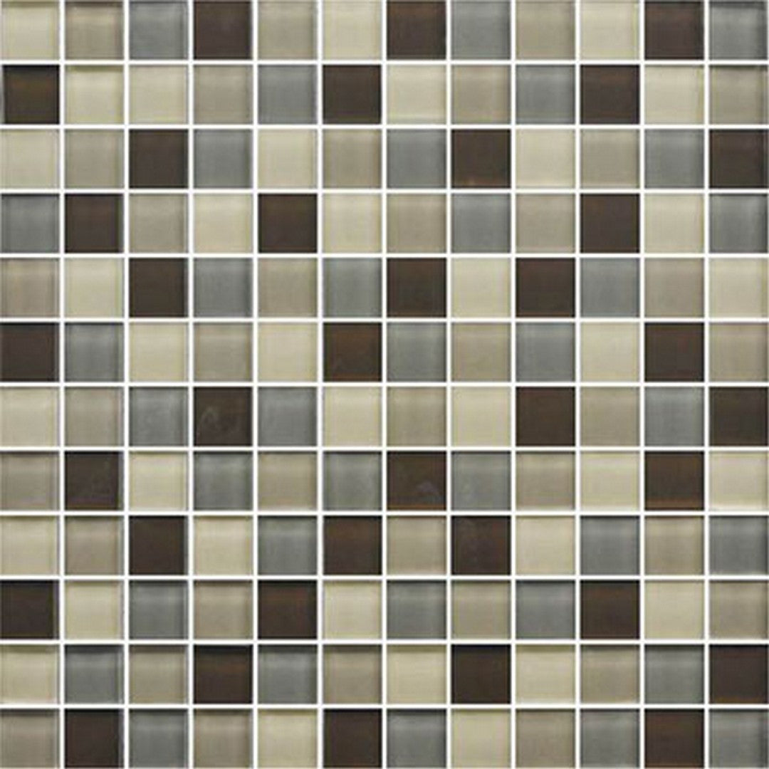 American Olean Color Appeal Glossy 12" x 12" Glass Mosaic