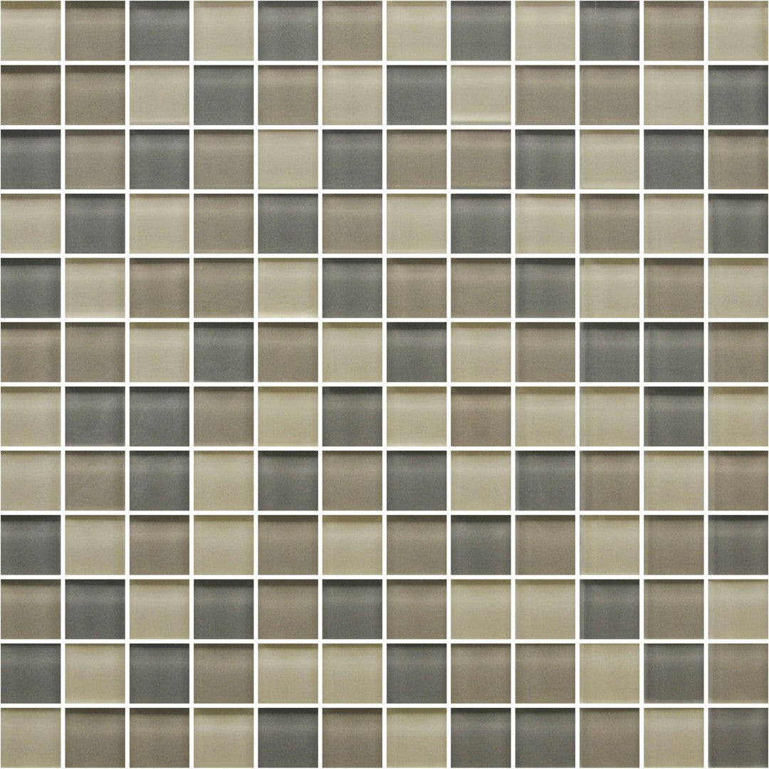 American Olean Color Appeal Glossy 12" x 12" Glass Mosaic