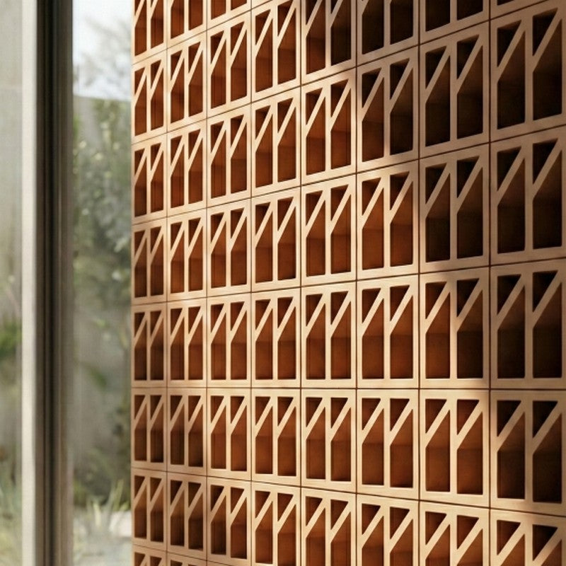 Emser-Kubo-9-x-9-Matte-E-Quarry-Fan-Wall-Tile-Cotto