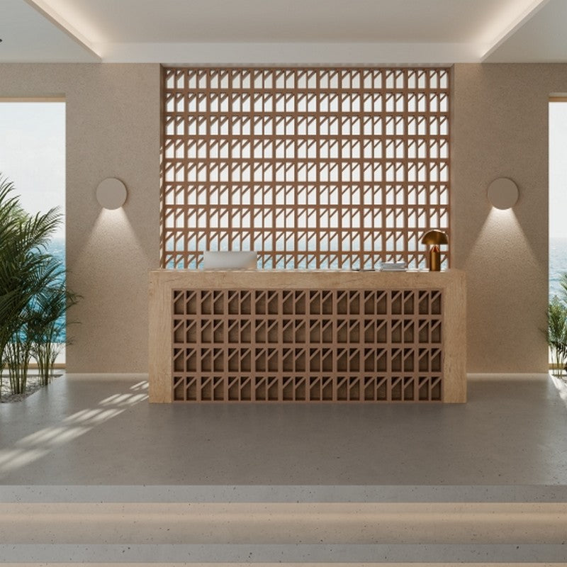 Emser-Kubo-9-x-9-Matte-E-Quarry-Fan-Wall-Tile-Cotto
