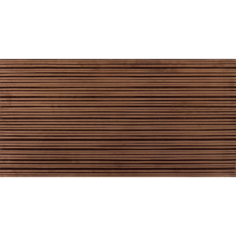 Emser Mimica 18" x 35" Rectified Glossy Porcelain Groove Wall Tile