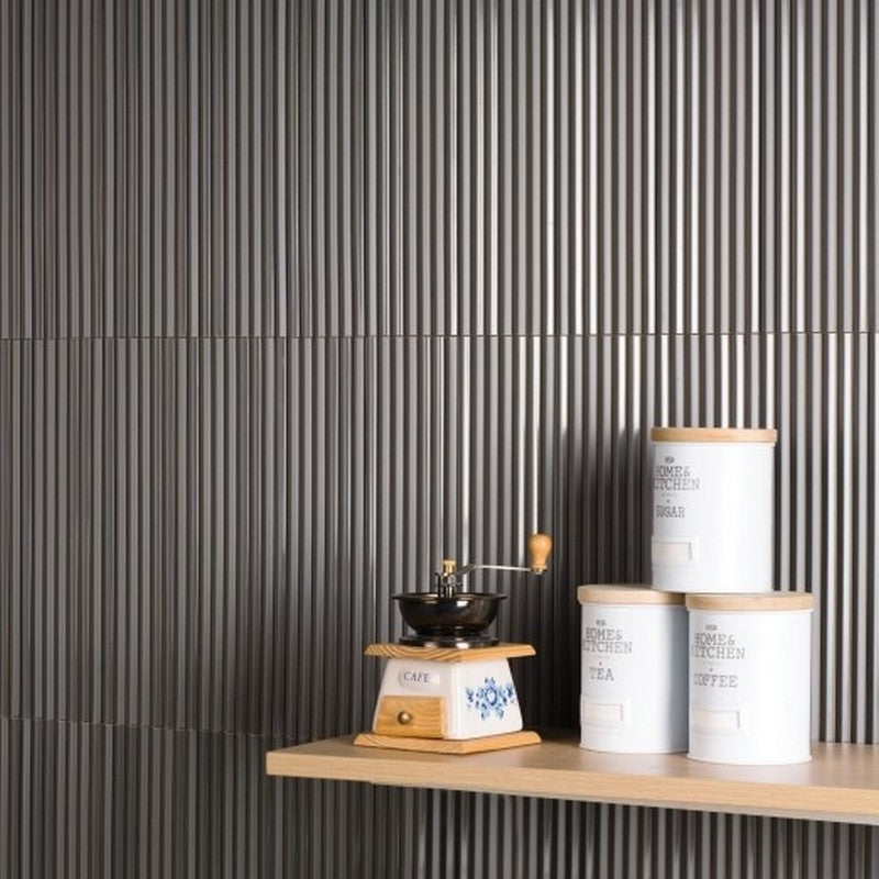 Emser-Ribbella-4-x-15-Glossy-Porcelain-Wall-Tile-Charcoal