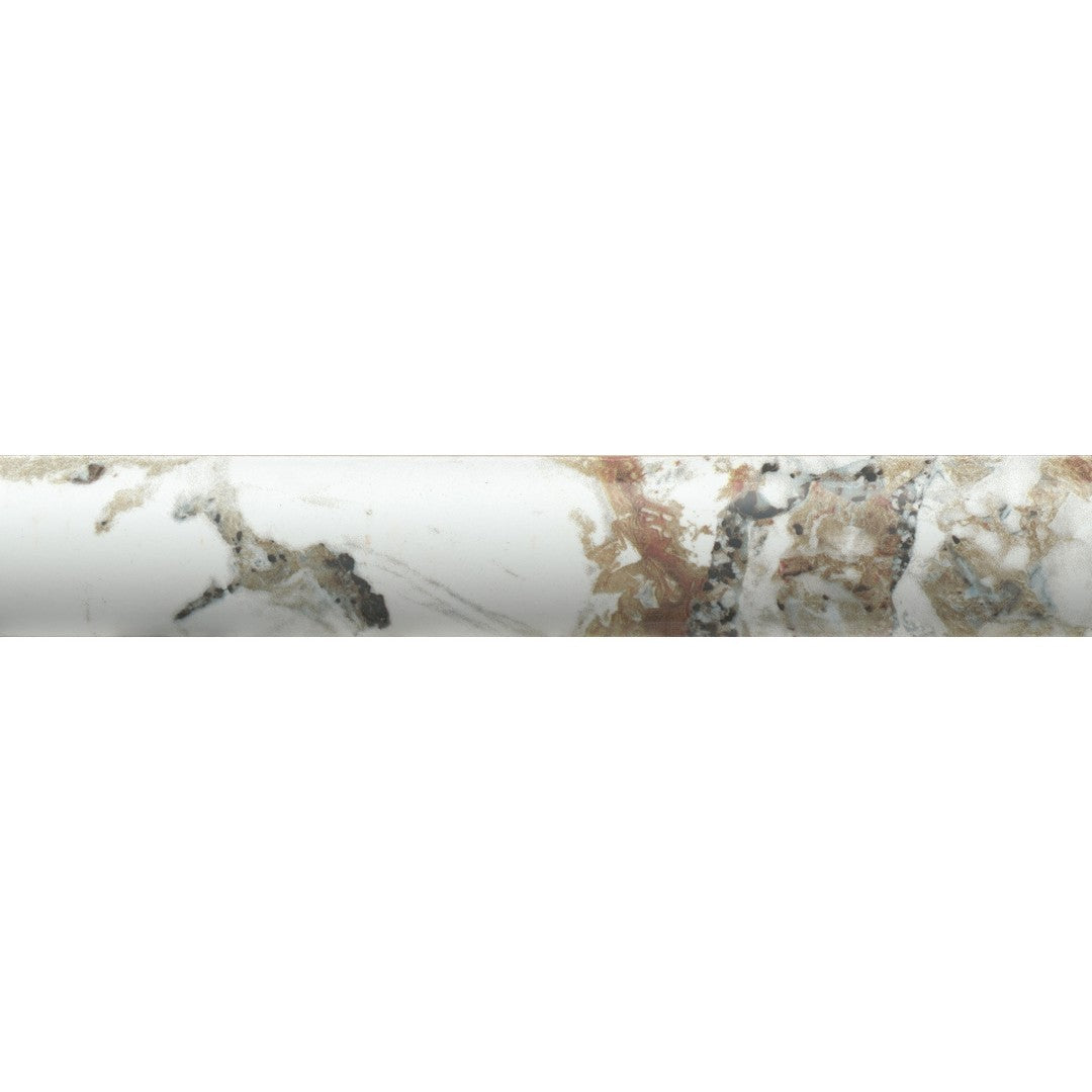 Emser Triveni 2" x 12" Pressed Satin Curve Ceramic Wall Tile