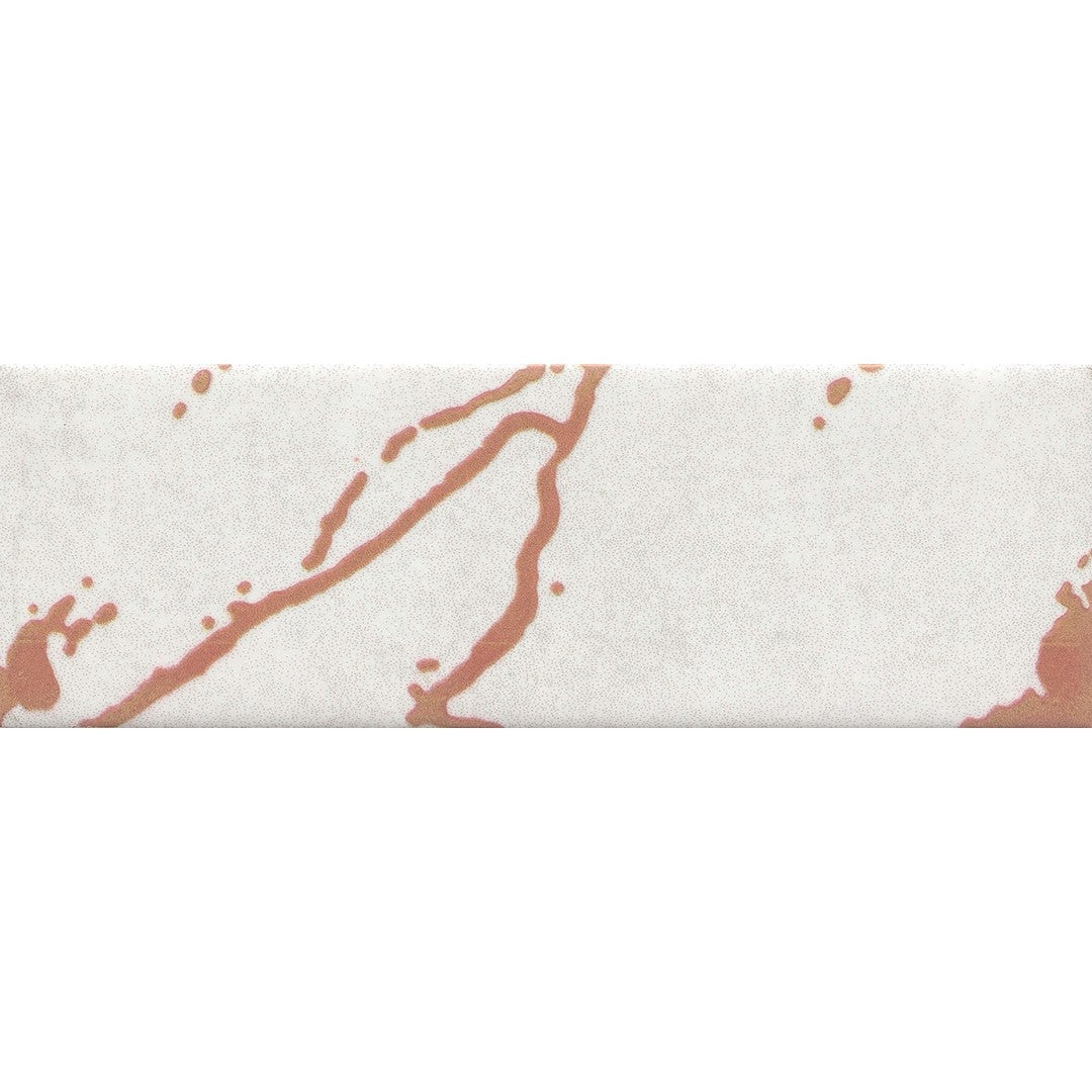 Emser Triveni 2" x 6" Pressed Satin Deco Ceramic Wall Tile
