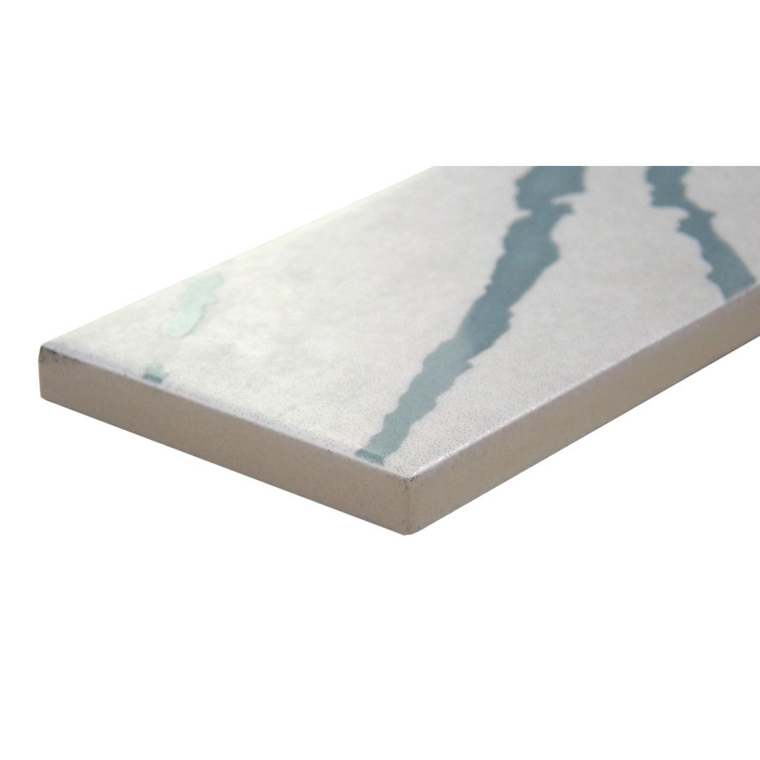 Emser-Triveni-2-x-6-Pressed-Satin-Deco-Ceramic-Wall-Tile-Lake