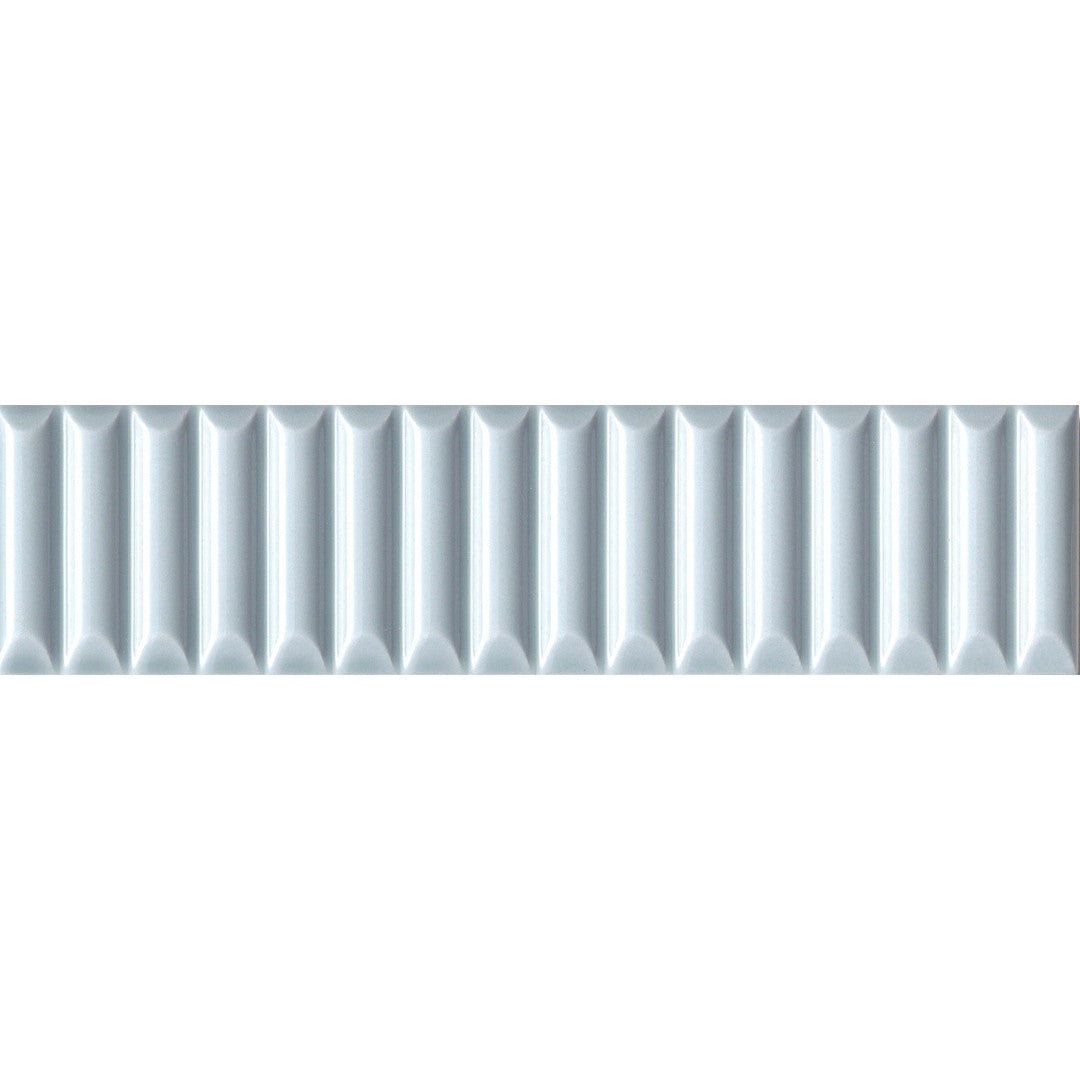Emser Triveni 2" x 8" Pressed Glossy Jet Ceramic Wall Tile