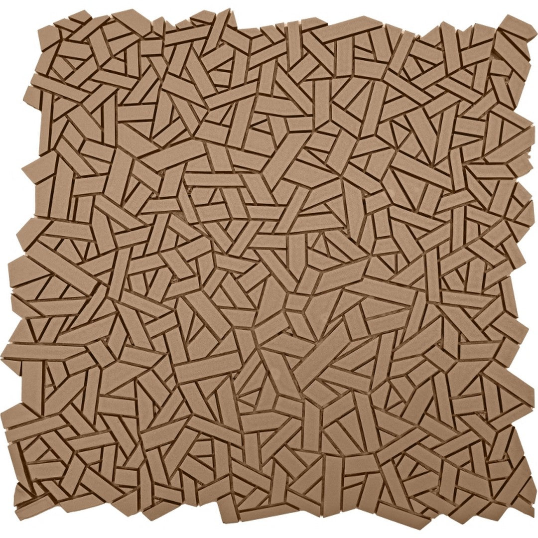 Emser Revify 11" x 12" Matte Resin & Natural Stone Form Mosaic