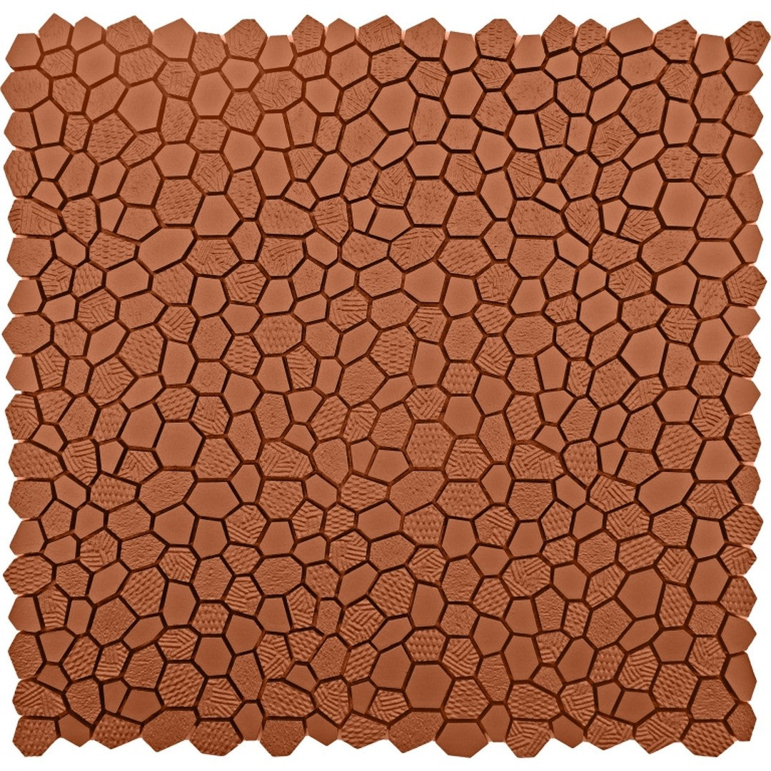 Emser Revify 11" x 12" Matte Resin & Natural Stone Dot Mosaic