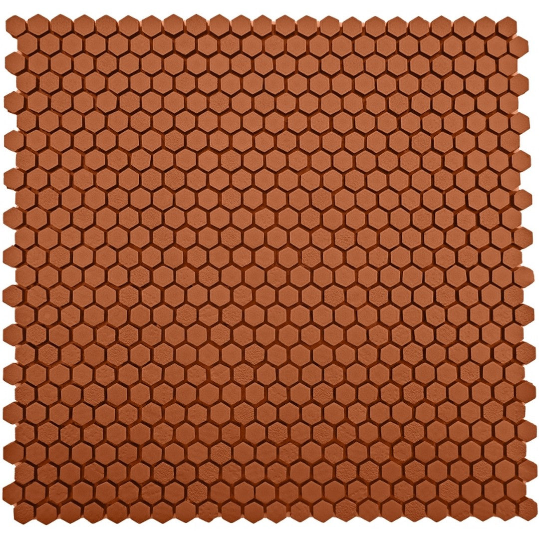 Emser Revify 11" x 12" Matte Resin & Natural Stone Hexagon Mosaic