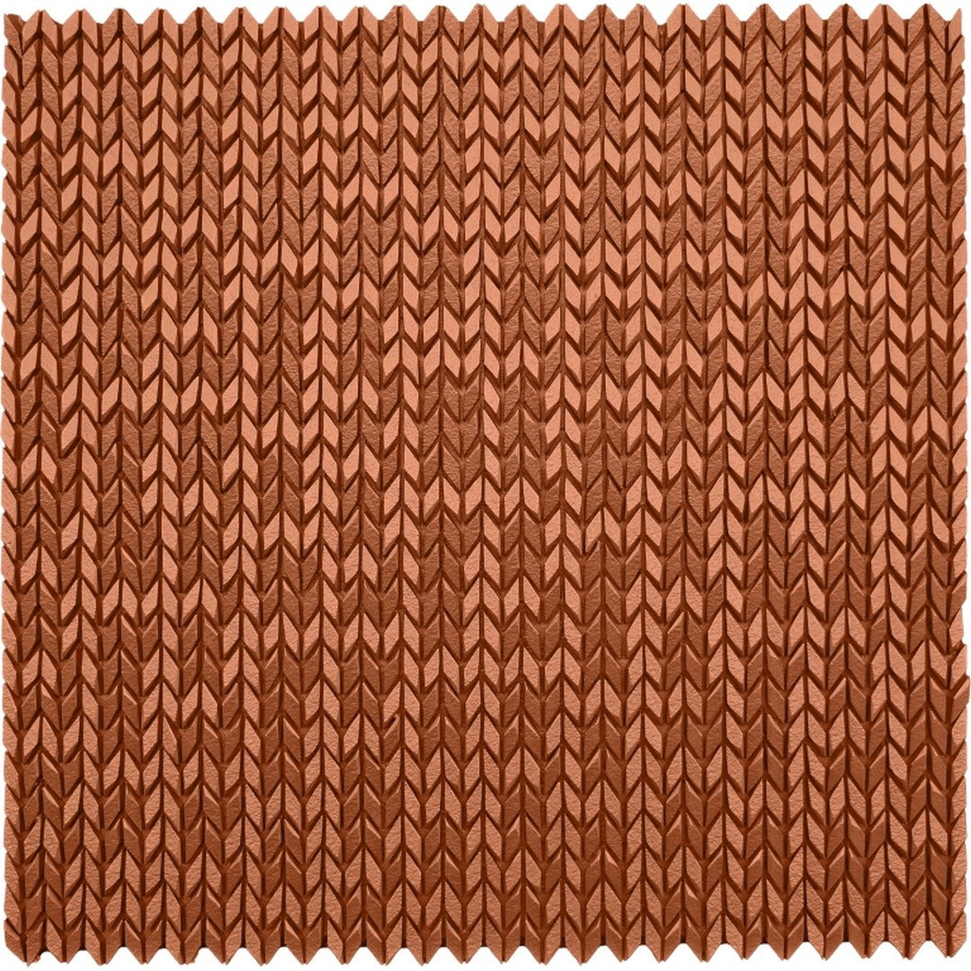 Emser Revify 12" x 12" Matte Resin & Natural Stone Wave Mosaic