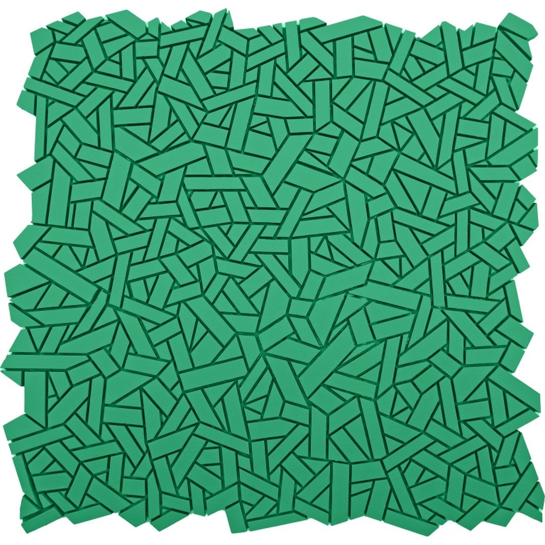 Emser Revify 11" x 12" Matte Resin & Natural Stone Form Mosaic