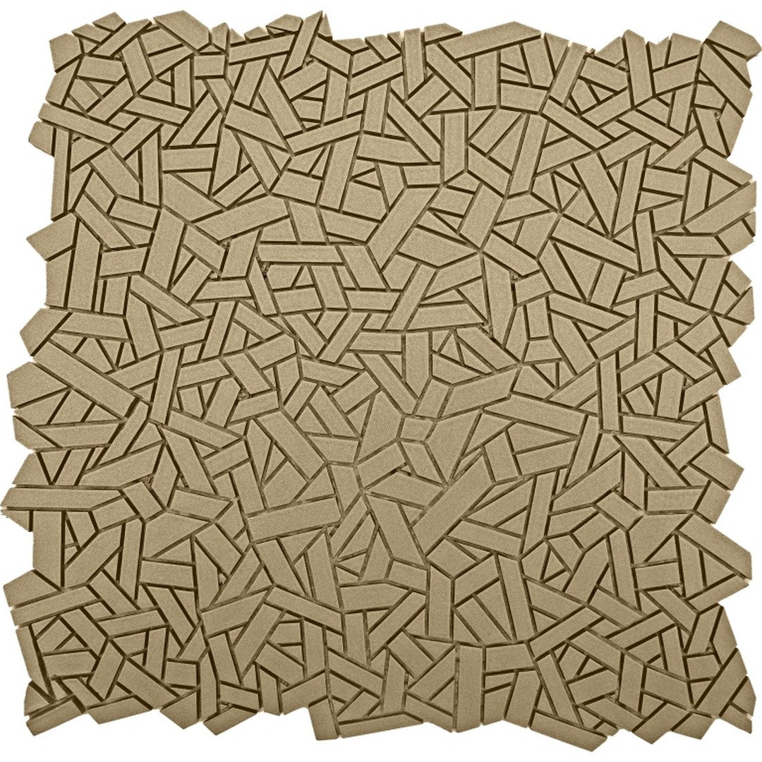 Emser Revify 11" x 12" Matte Resin & Natural Stone Form Mosaic