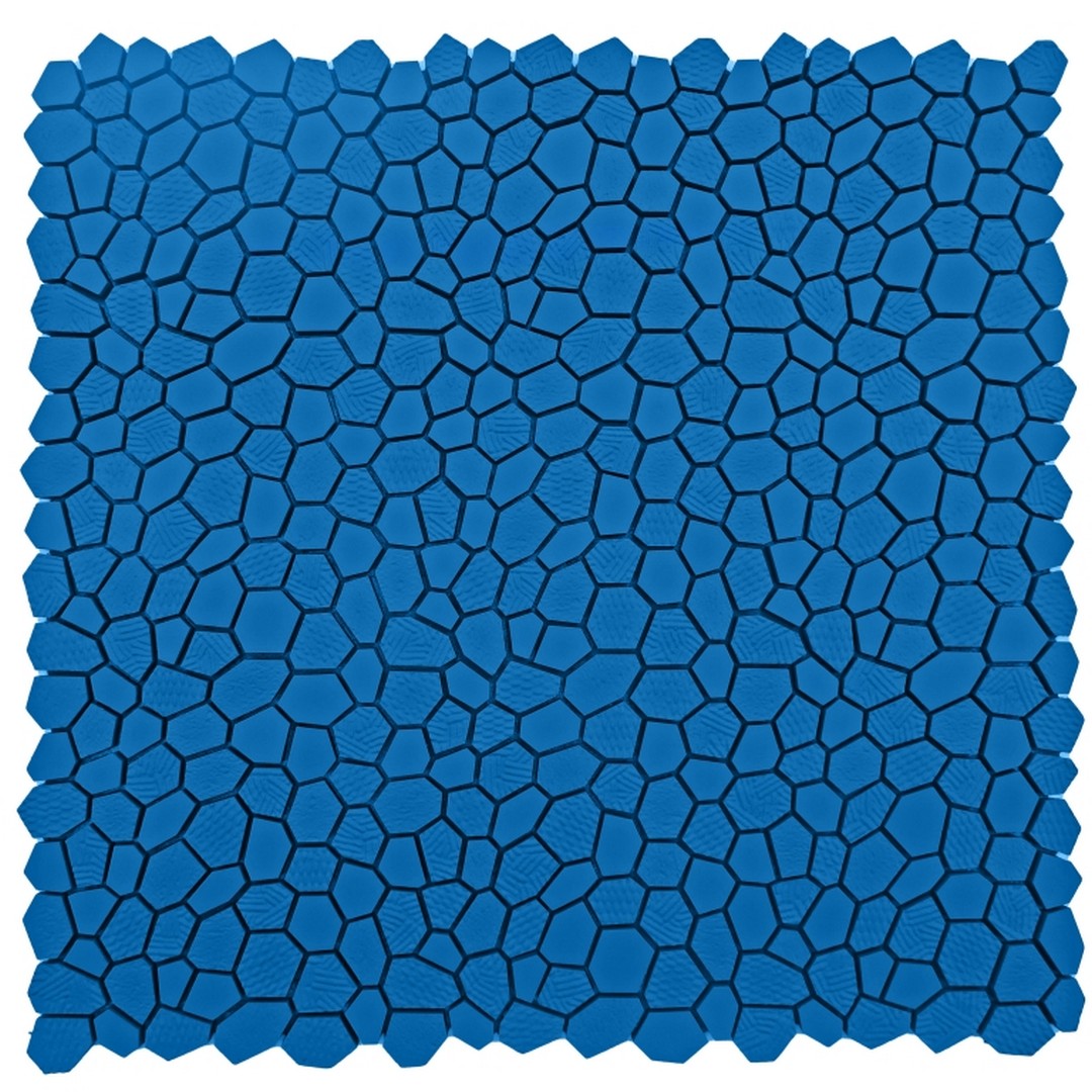 Emser Revify 11" x 12" Matte Resin & Natural Stone Dot Mosaic